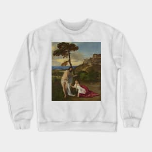 Noli me Tangere by Titian Crewneck Sweatshirt